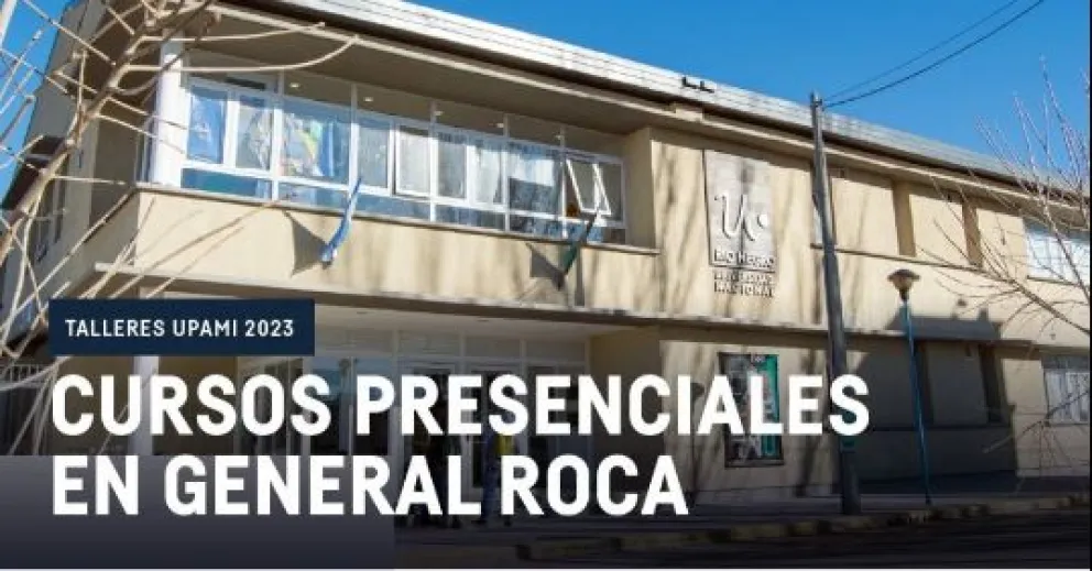 Mirá los talleres que podes hacer en la UNRN 
