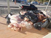 Nuevo decomiso: traían a la región 767 kilos de carne y chacinados sin cadena de frío 