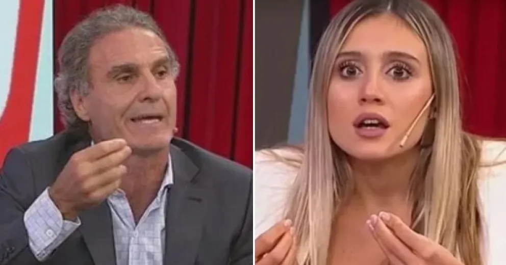 La feroz crítica que recibió Morena Beltrán de Oscar Ruggeri por su noviazgo