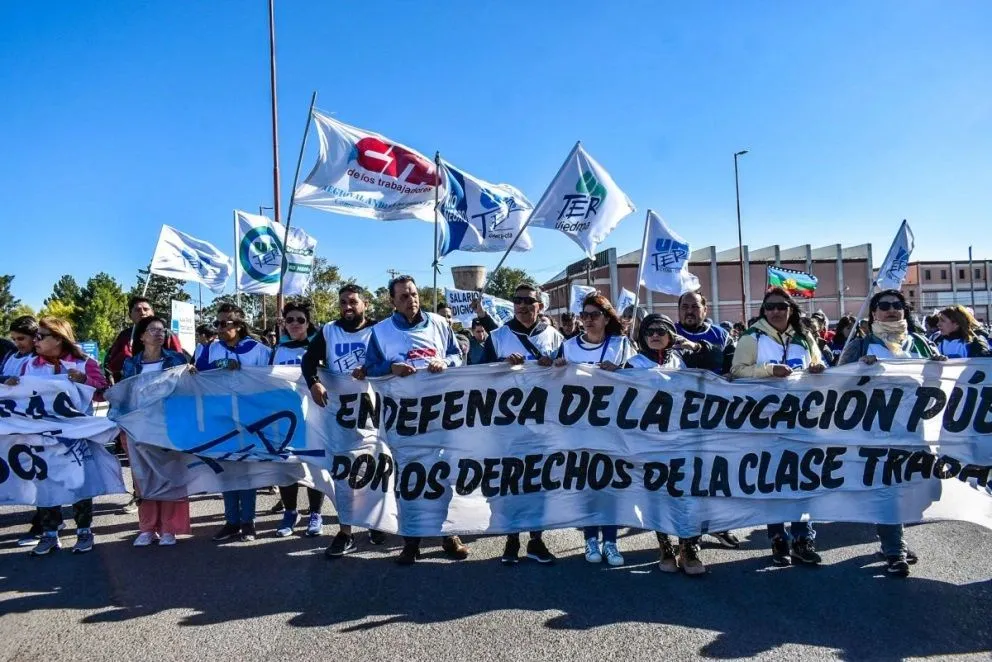 UnTER continua con el reclamo: ¿Cómo será el cronograma de paro en Roca?
