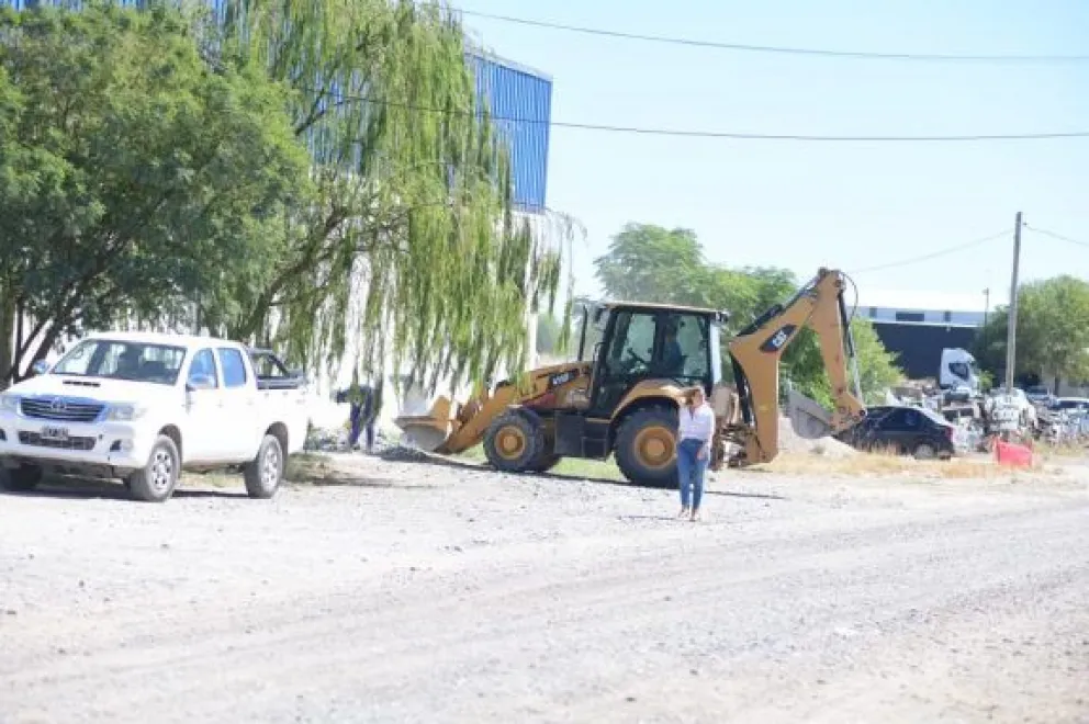 Cada vez más cerca de finalizar la obra de gas que beneficiará a 90 empresas de Parque Industrial I
