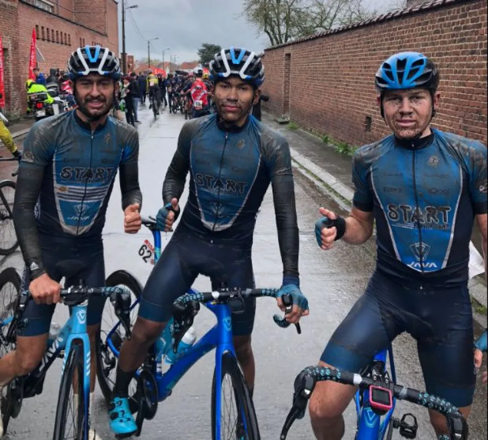 El roquense Lorenzo Heredia y otro gran fin de semana en el ciclismo de Bélgica 