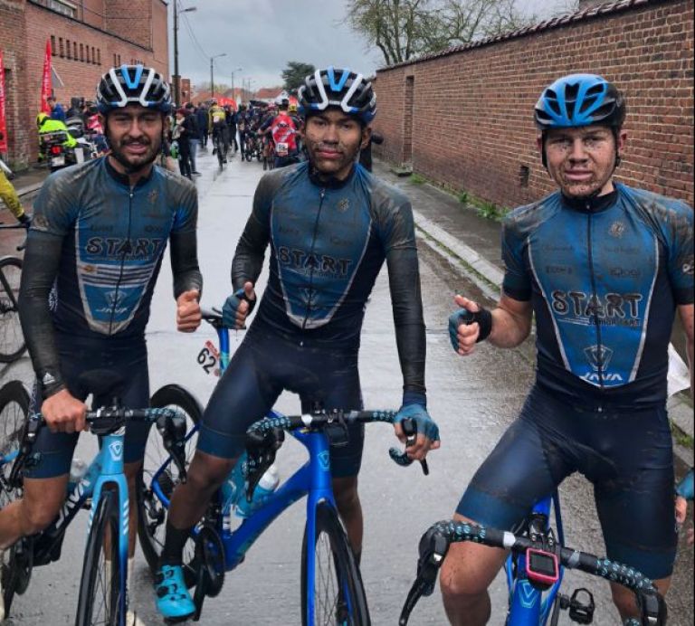 El roquense Lorenzo Heredia y otro gran fin de semana en el ciclismo de Bélgica