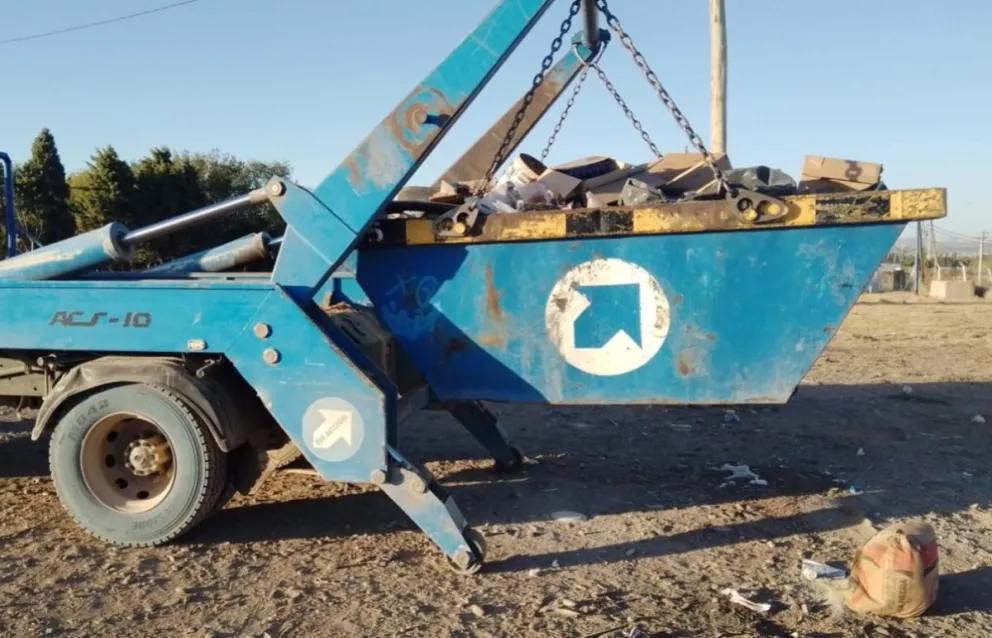 La permanencia de los contenedores será por al menos dos semanas. Foto: archivo
