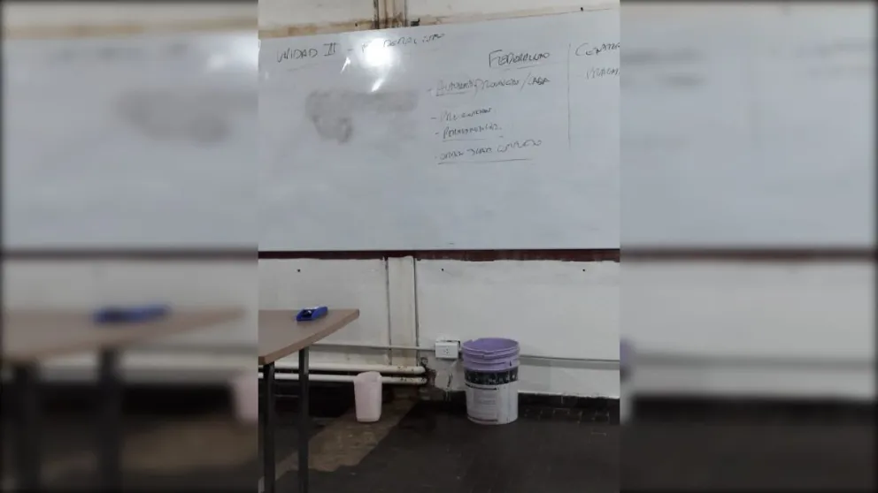 Una historia que se repite: Cayeron dos gotas y se llovió el techo de la FADECS