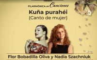 Flor Bobadilla y Nadia Szachniuk se presentarán junto a la Filarmónica en Casa de la Cultura. 