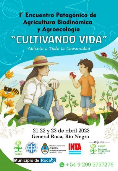 “Cultivando Vida”: se viene el 1° Encuentro Patagónico de Agricultura Biodinámica y Agroecología