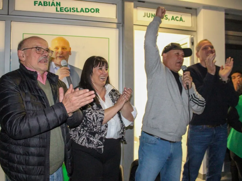 Fabián Zgaib será legislador por el circuito de Alto Valle Centro (Foto: Rocío Damborearena)