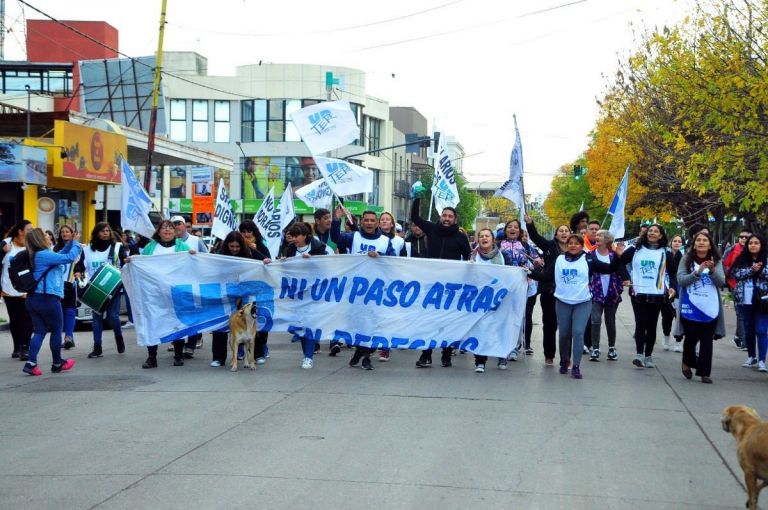 Protesta de Unter: «Salimos a las calles con la necesidad de superar la inflación»
