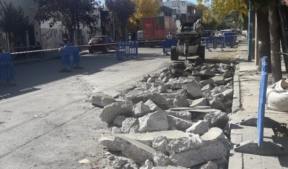 Precaución al circular por el centro por obras ¿Cuánto tiempo demandará y dónde?