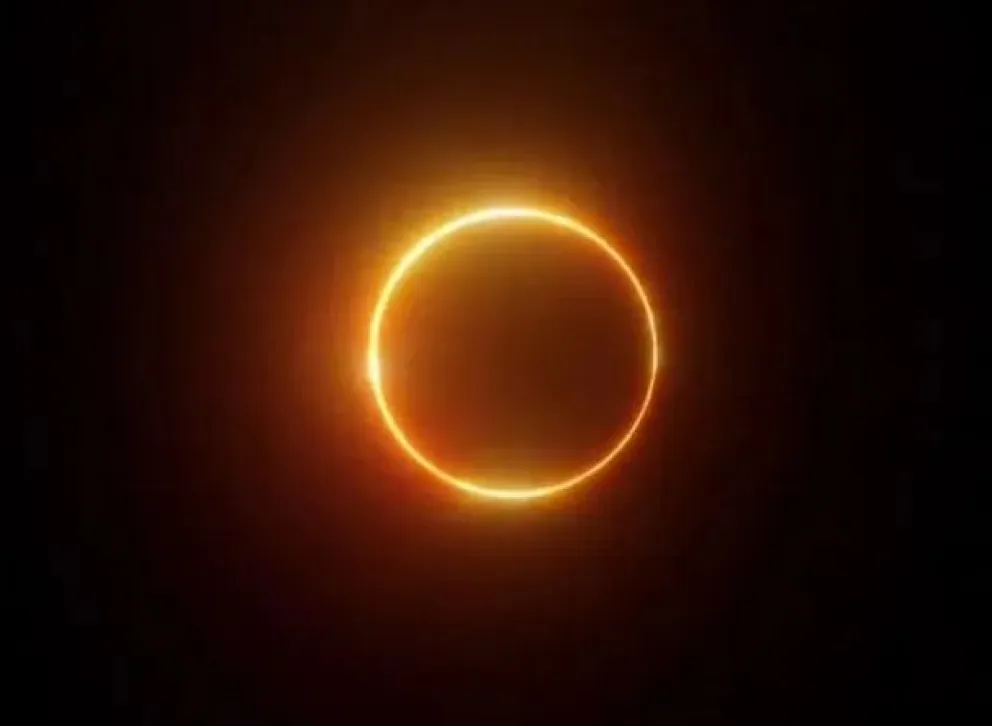 Eclipse solar híbrido: mirá el espectacular video de la NASA que transmitió en vivo el fenómeno 