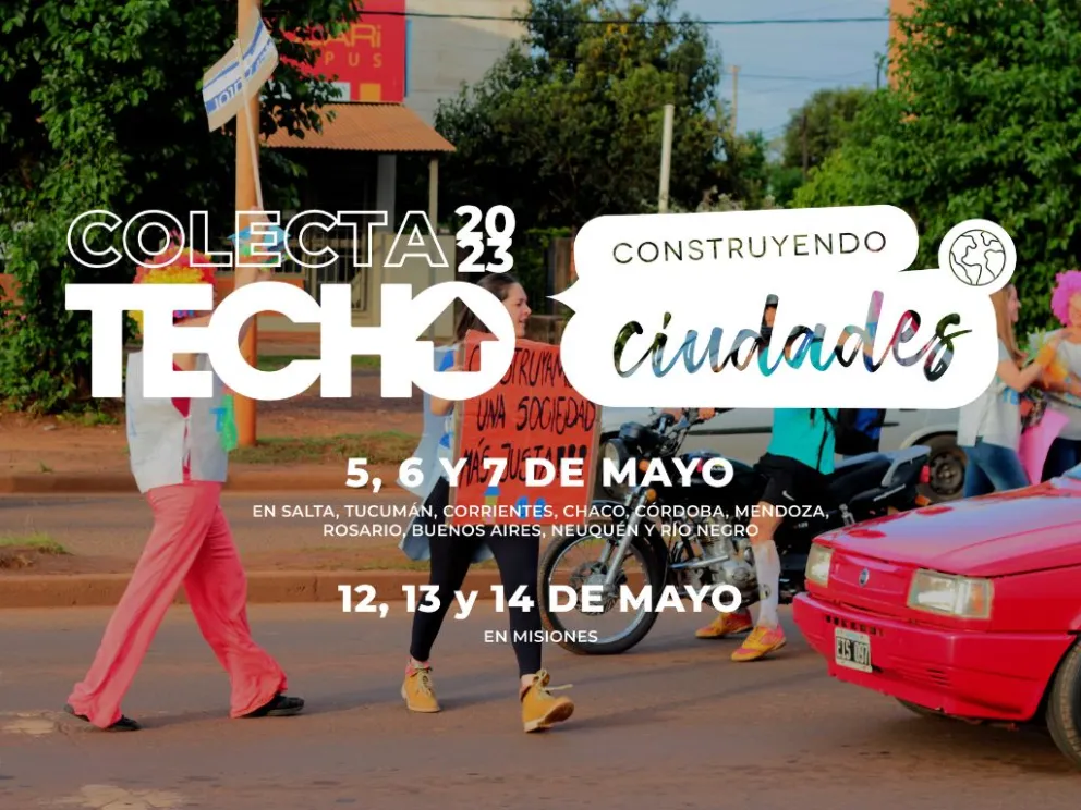 La Ong Techo organiza una campaña solidaria para recaudar fondos