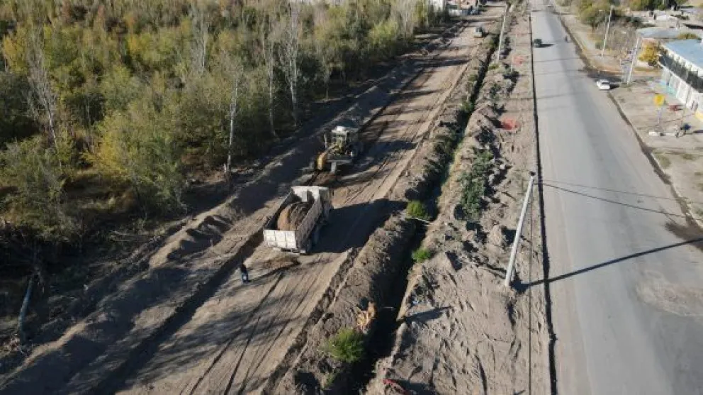  Continúa la remodelación y ampliación del acceso a la ciudad por Damas Patricias