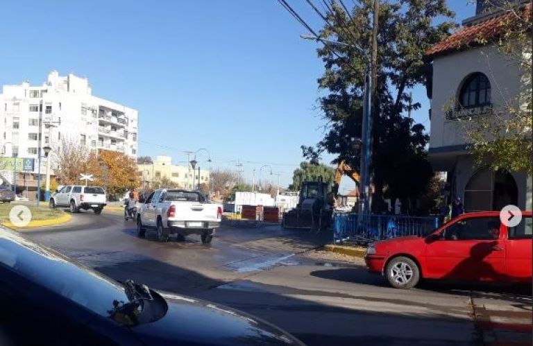 Precaución al circular por Avenida Roca y 9 de Julio ¿Por qué está