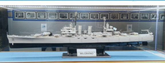 Veteranos de Malvinas darán una charla y presentarán la maqueta del Crucero Belgrano