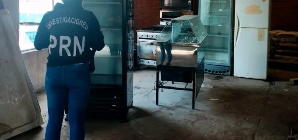 Policía recuperó elementos que habían sido robados de una rotisería 