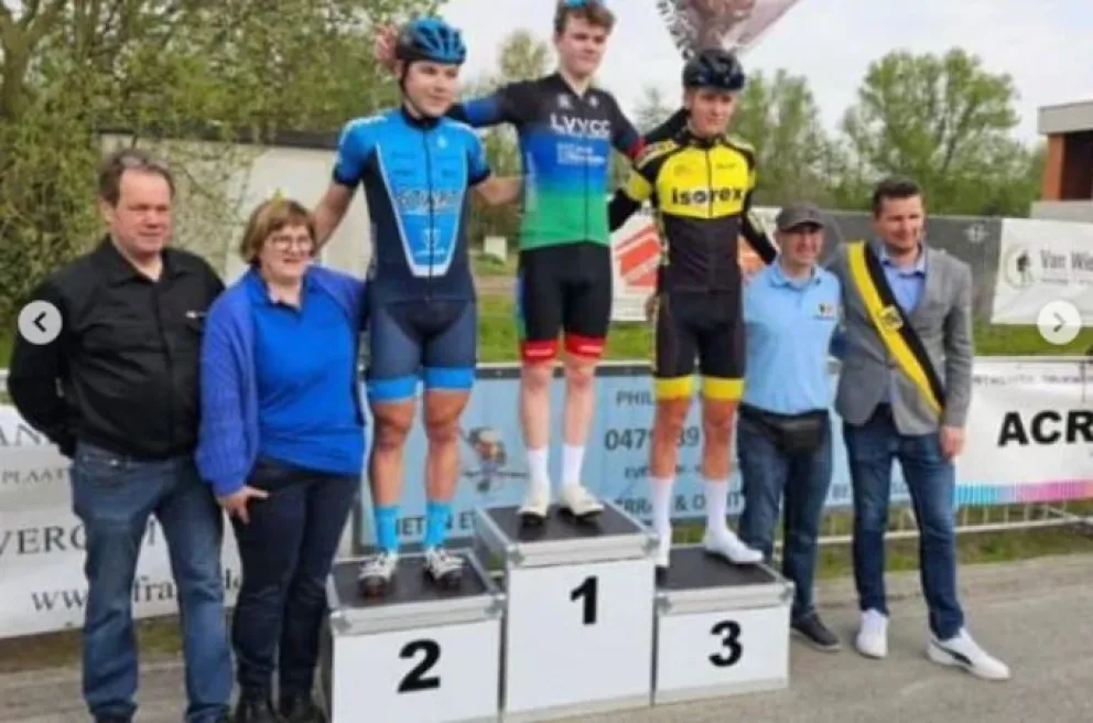 Lolo Heredia metió un 2do puesto en Bélgica 