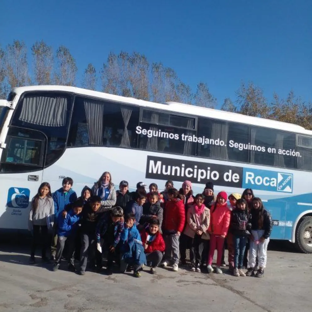 Está en marcha el programa de Excursiones Educativas para jardines y escuelas de Roca