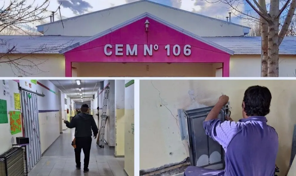 Se realizaron tareas de mantenimiento en la ESRN 106 