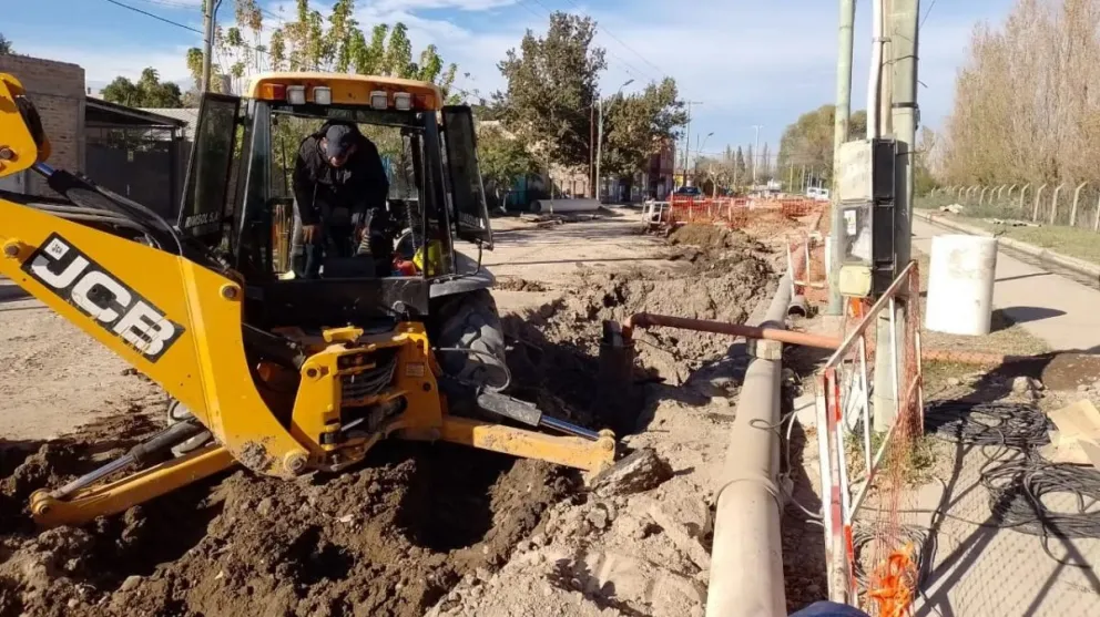Avanzan las obras de recambio cloacal en 9 de Julio y en Jujuy ¿Cuánto falta para liberar el tránsito?