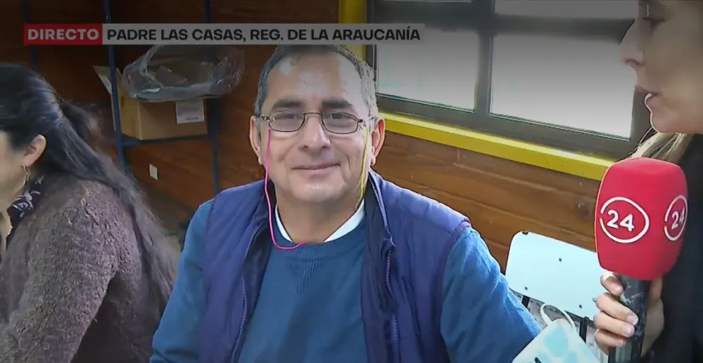 ¡Ejemplar! Un roquense cruzó la cordillera para cumplir con su deber cívico y ser vocal de mesa 