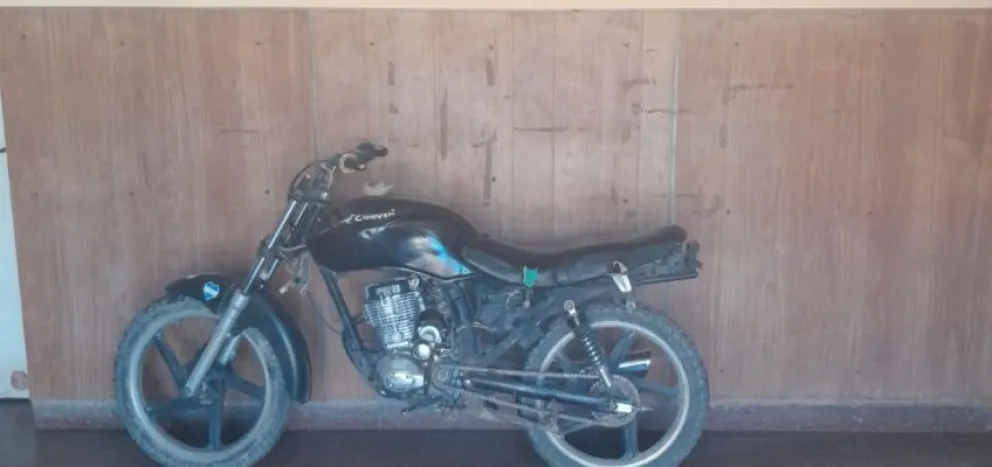 Otra moto que tenía pedido de secuestro por robo fue recuperada