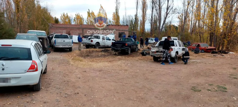 Un allanamiento permitió desarticular una banda dedicada al robo de vehículos