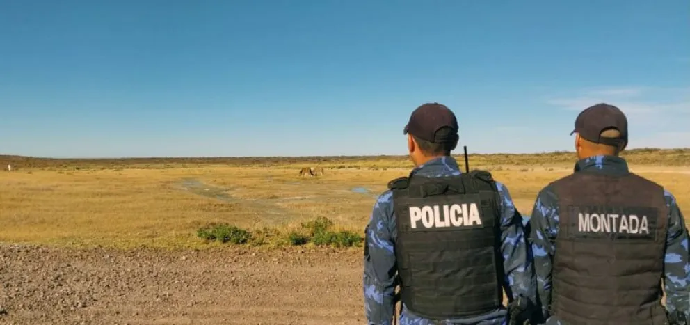 Las Brigadas Rural y Montada garantizó la seguridad en parajes y puestos rurales