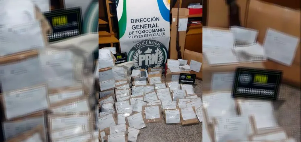 Una llamada anónima fue clave para secuestrar 12 kilos de marihuana y otros elementos
