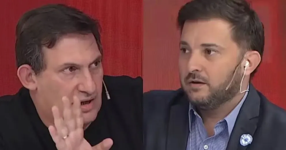 Video: Pablo Kablan tuvo una dura pelea con Diego Brancatelli y abandonó C5N
