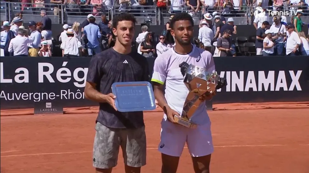 Francisco Cerúndolo no pudo en la final ante Arthur Fils