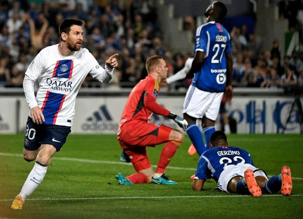 Gol de Messi para que PSG sea nuevamente campeón