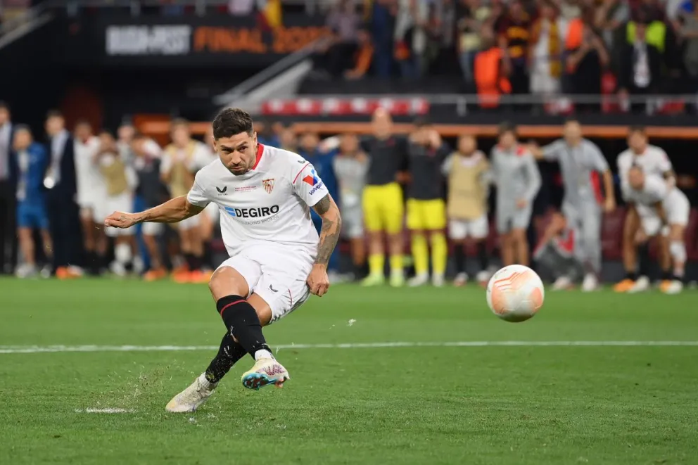 Modo Mundial: Montiel pateó el penal decisivo para que Sevilla salga campeón