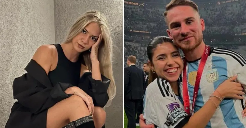 El inescrupuloso mensaje que le mandó la nueva novia de Alexis Mac Allister a la ex