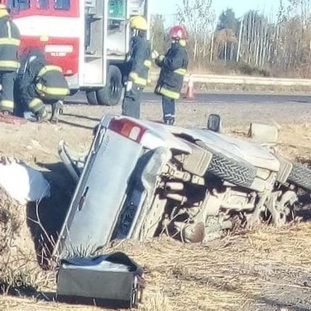 Identificaron a la víctima del vuelco fatal que ocurrió en la Ruta 22