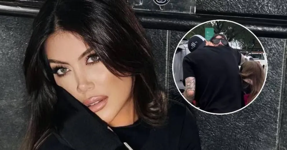 El frío saludo de Wanda Nara con Icardi al reencontrarse con sus hijas