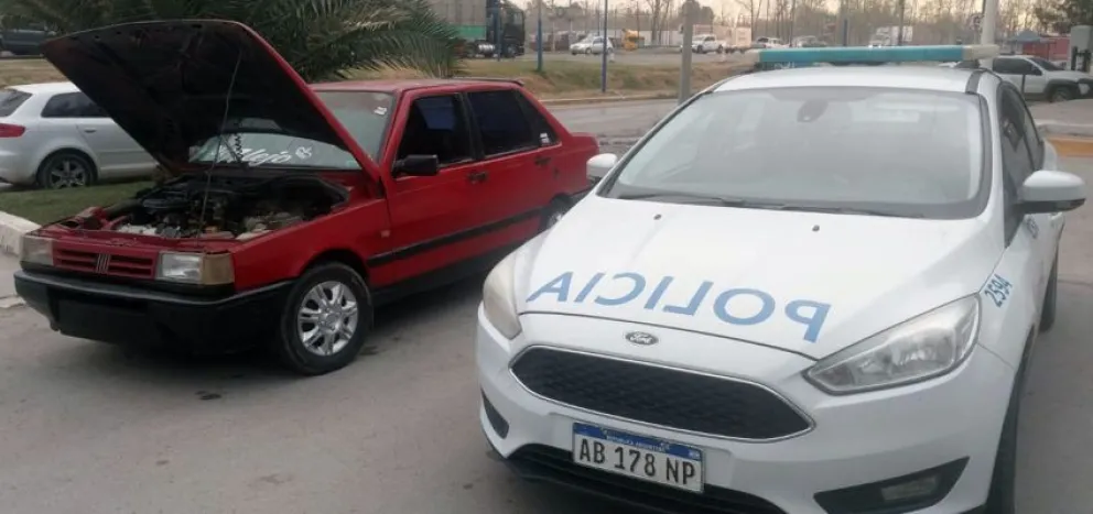 Circulaba por Ruta Chica con un auto con pedido de secuestro y no pasó el control policial