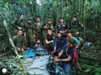 Milagro: encontraron con vida a los cuatro nenes perdidos hace 40 días en una selva de Colombia