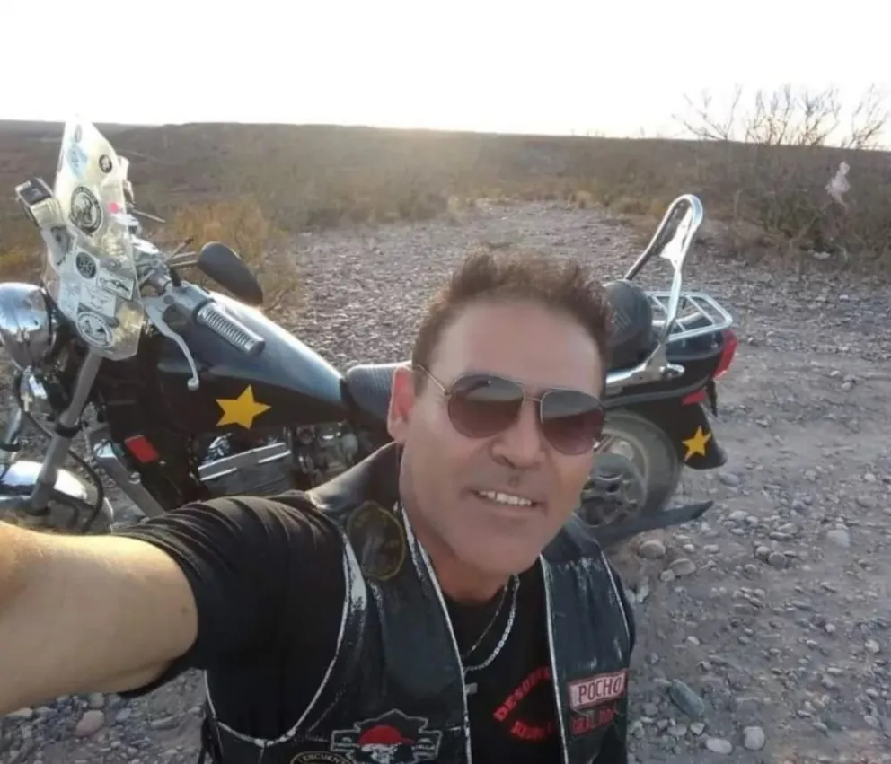 "Pocho", el motoquero roquense, se comunicó con la familia