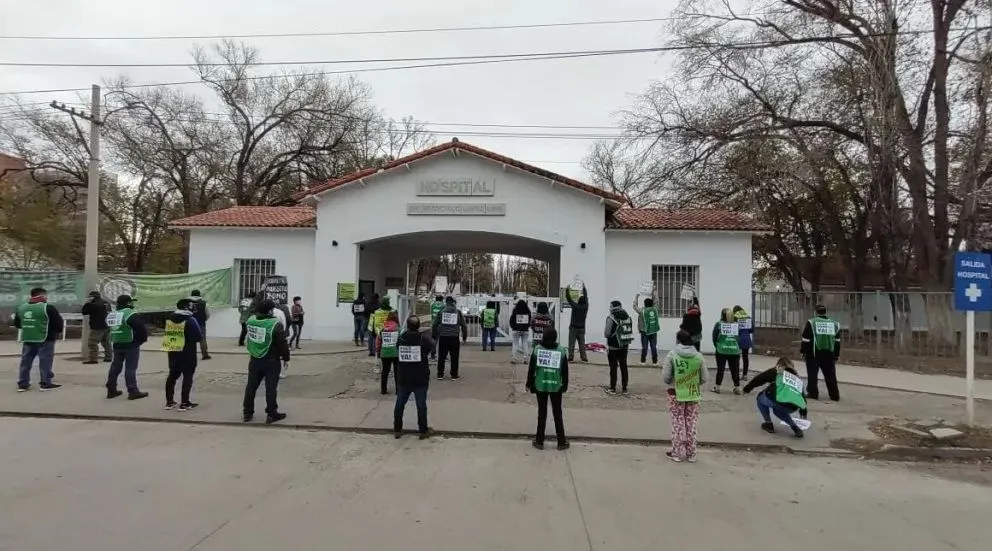 Por paro de ATE, los hospitalarios montarán un puesto de salud en el centro de Roca