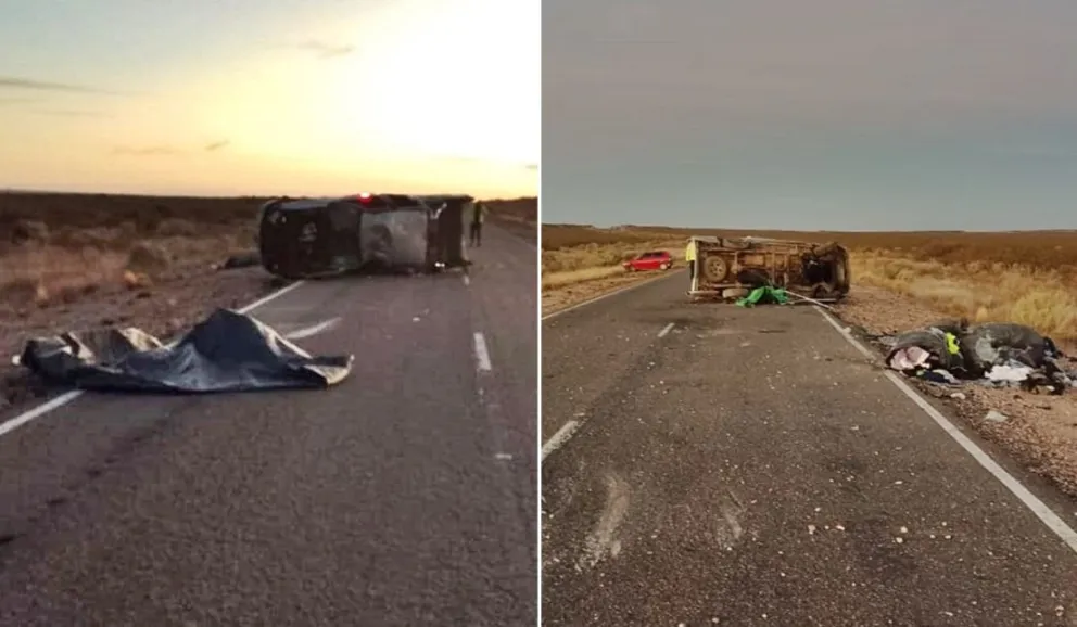 Trágico vuelco en Ruta 152: un muerto y un herido grave 