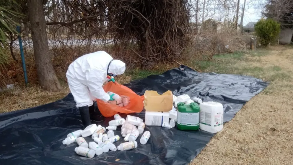 Se realiza la campaña de recepción de envases fitosanitarios con triple lavado para el sector frutihortícola