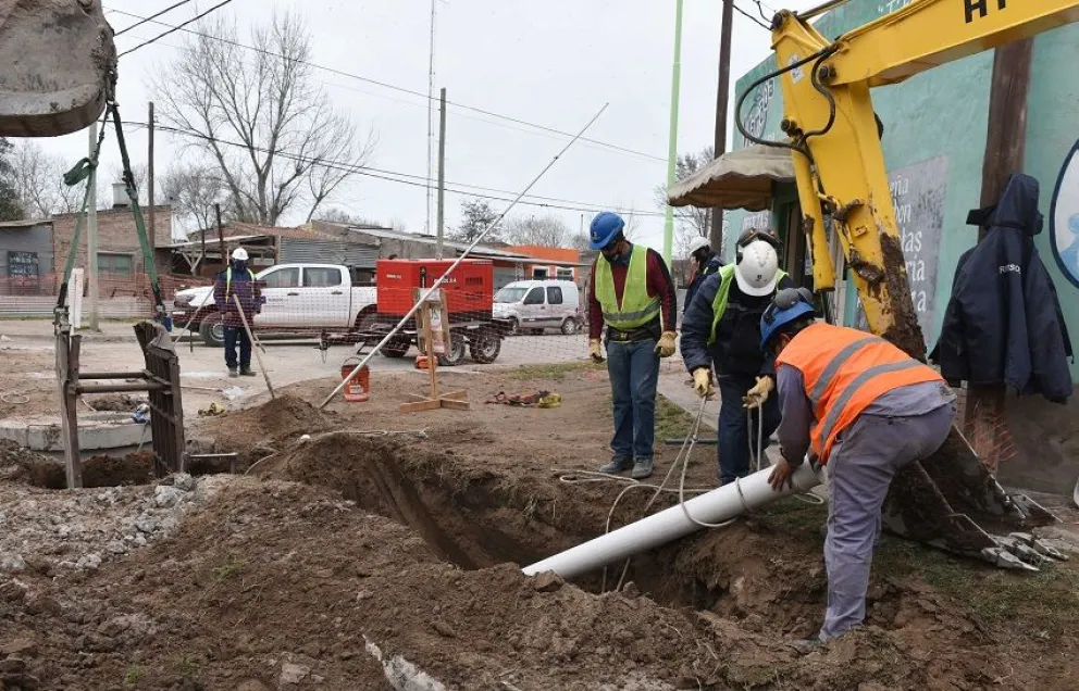 Continúan los trabajos de la red cloacal: dónde habrá problemas de tránsito