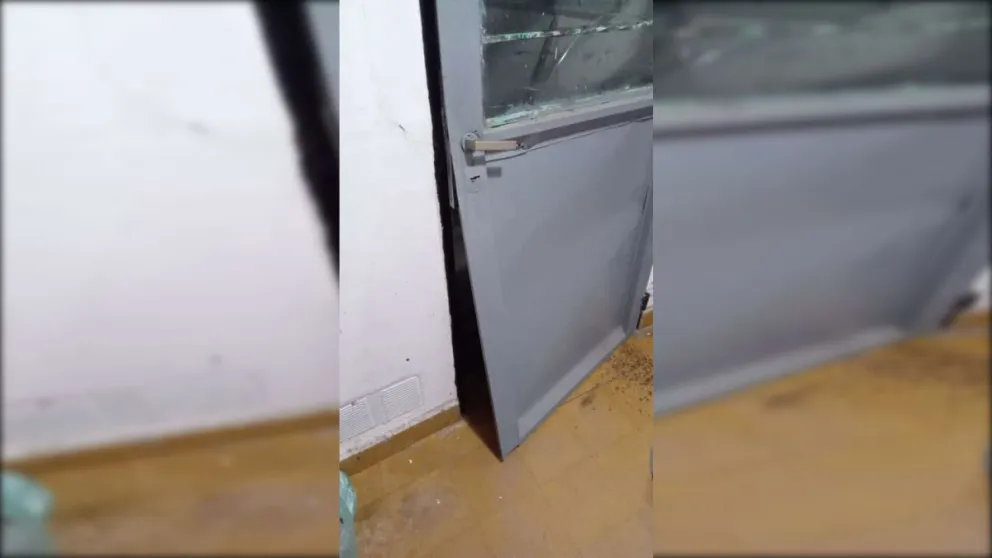 Le reventaron la puerta a un estudiante para entrarle a robar