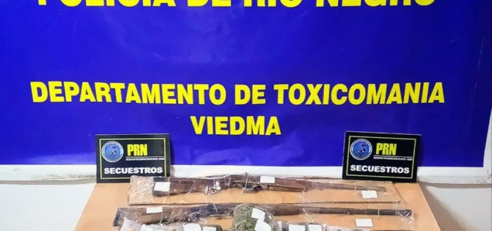 Nuevo golpe al narcotráfico: secuestran armas, drogas y dinero en distintos puntos de la región