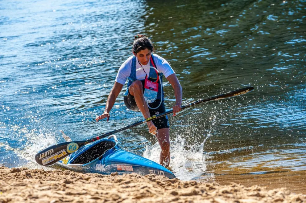 Cecilia va por más: la roquense tricampeona mundial de canotaje se prepara para Dinamarca 2023