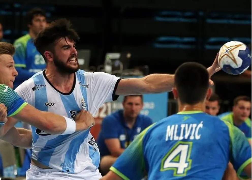 Argentina cayó ante Eslovenia en el Mundial de Handball